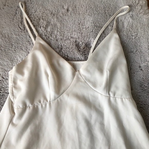 Oh My Love White Mini Dress - Picture 2 of 4